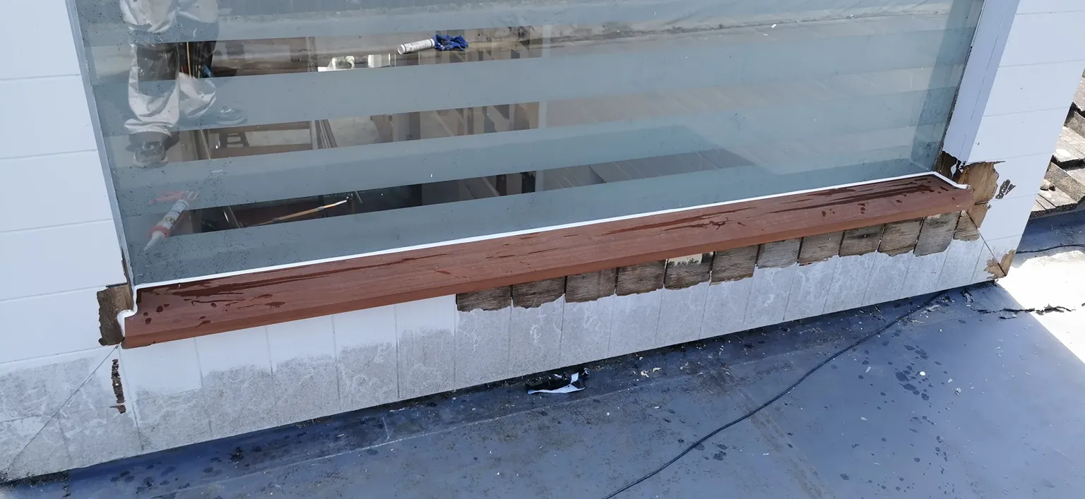 New wood sill
