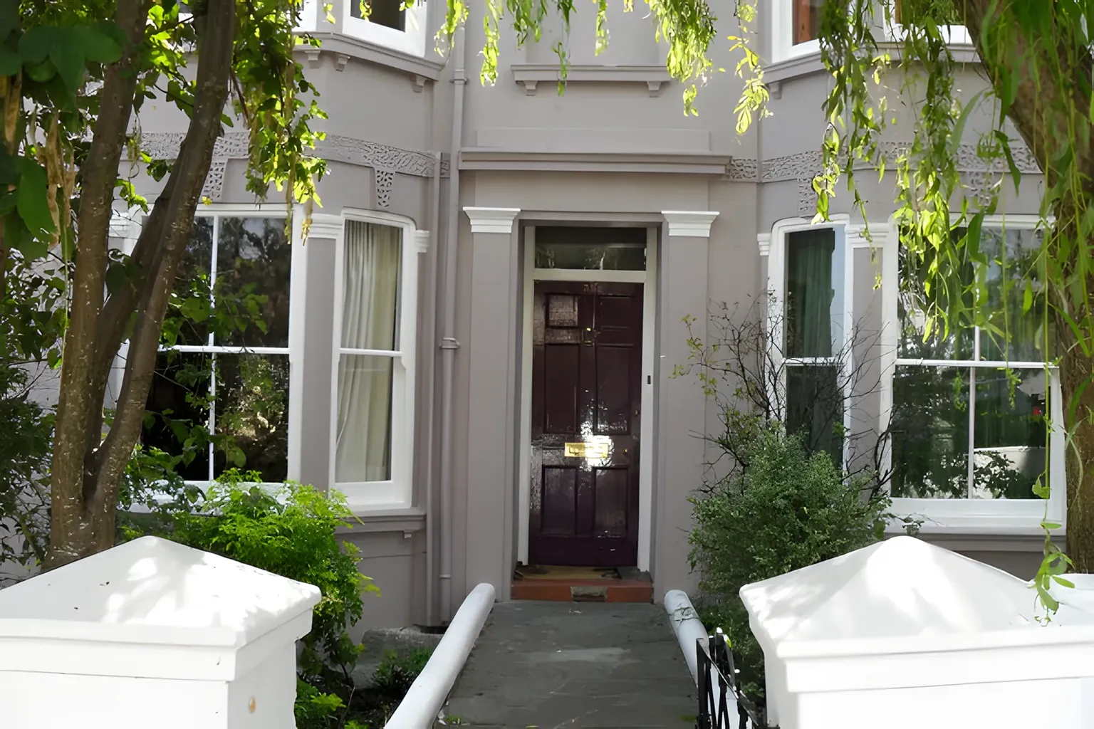 Exterior painting work